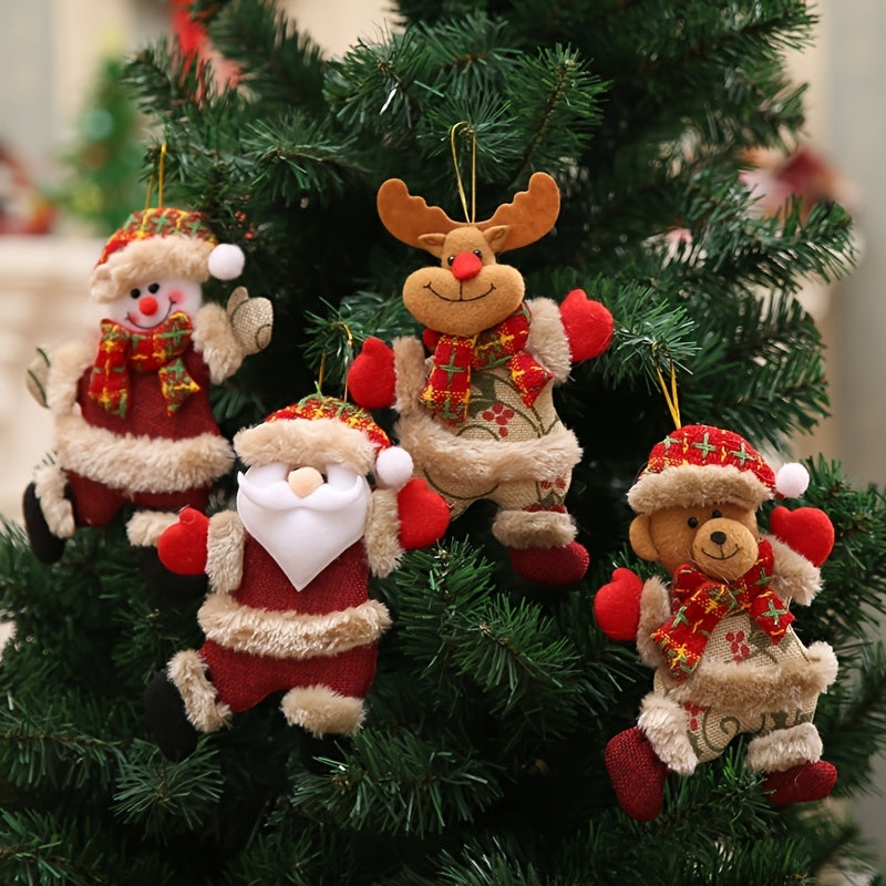 Festive Christmas Tree Ornaments