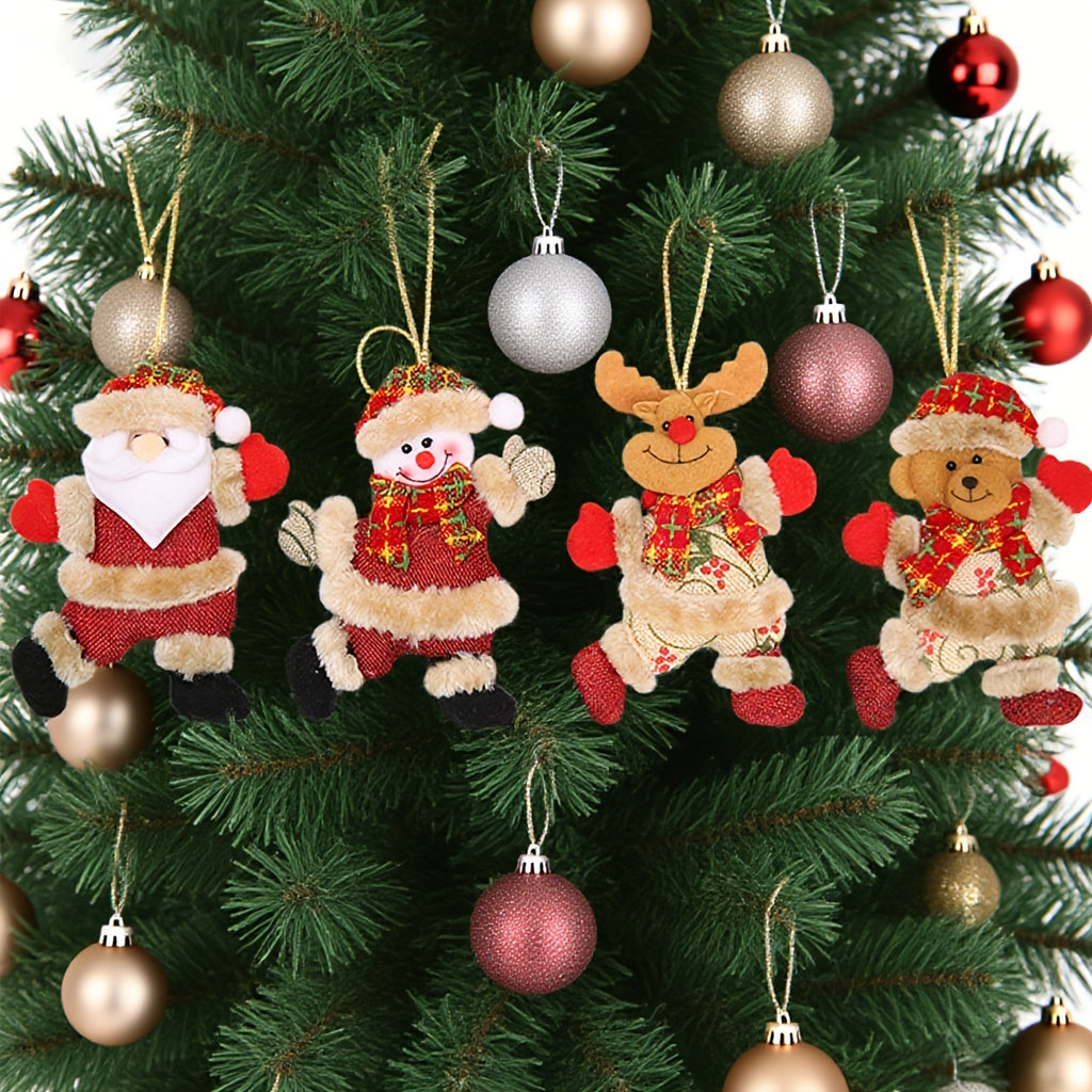 Festive Christmas Tree Ornaments
