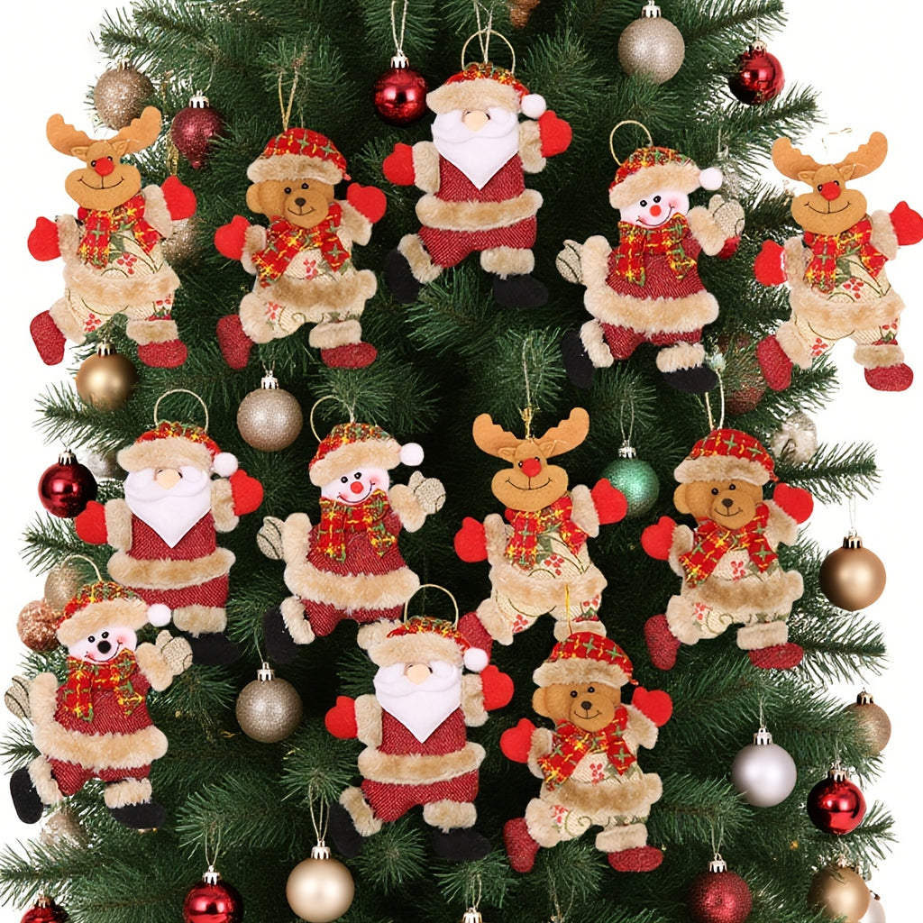 Festive Christmas Tree Ornaments