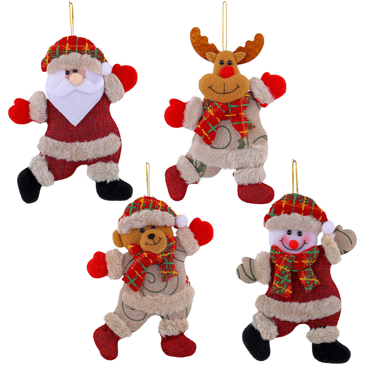Festive Christmas Tree Ornaments